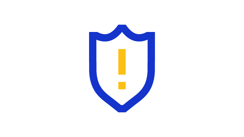 redcued risk icon